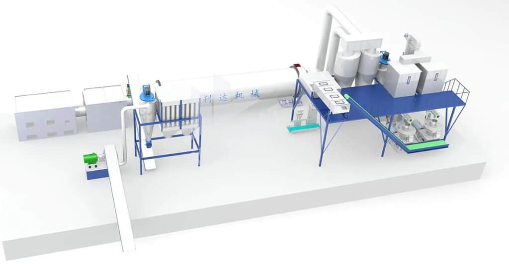 3-4T/H Pellet Production Line